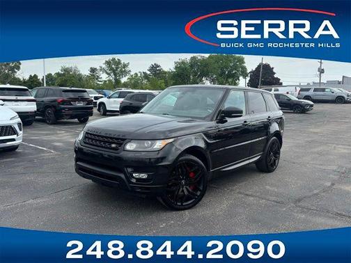 Black 2015 Land Rover Range Rover Sport Supercharged