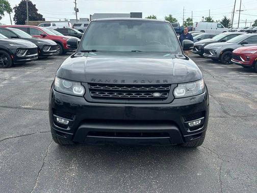 Black 2015 Land Rover Range Rover Sport Supercharged