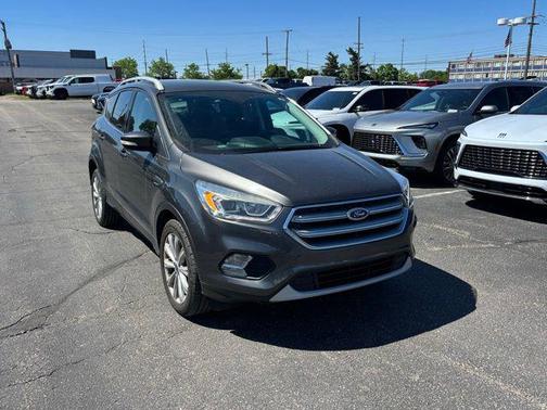 MAGNETIC METALLIC 2017 Ford Escape Titanium
