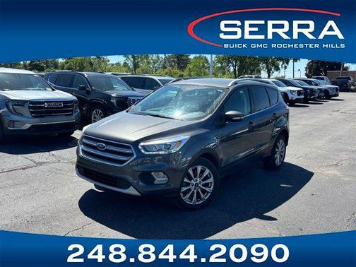 MAGNETIC METALLIC 2017 Ford Escape Titanium