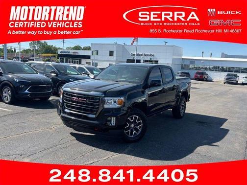 Onyx Black 2022 GMC Canyon AT4