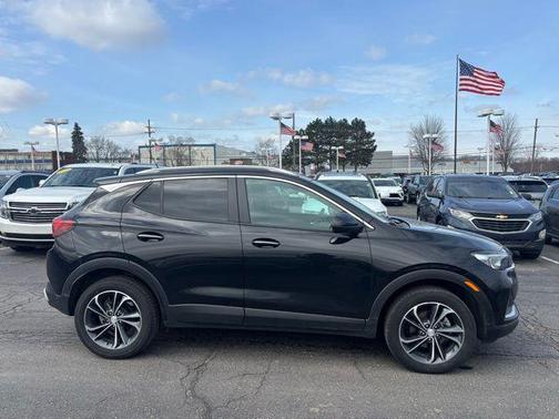 Ebony Twilight Metallic 2023 Buick Encore GX Select