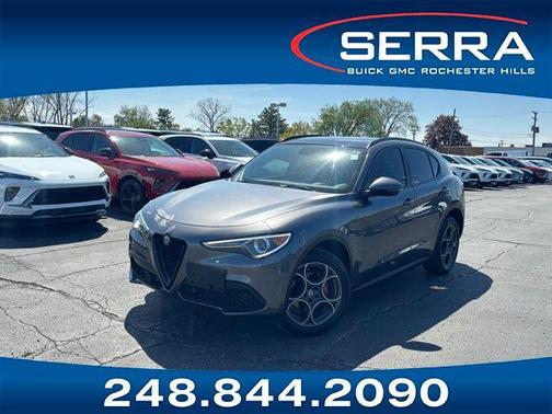 Vesuvio Gray Metallic 2018 Alfa Romeo Stelvio Sport