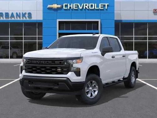 Summit White 2026 Chevrolet Silverado 1500 WT