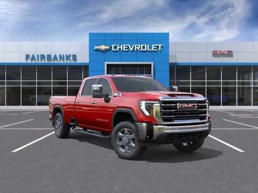 Volcanic Red 2026 GMC Sierra 2500 SLT