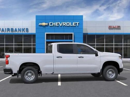 Summit White 2026 Chevrolet Silverado 1500 WT