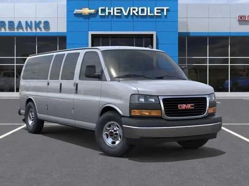 Quicksilver Metallic 2025 GMC Savana 3500 LT