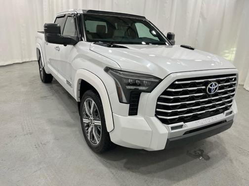 Wind Chill Pearl 2023 Toyota Tundra Hybrid Capstone