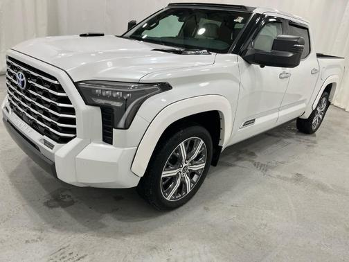 Wind Chill Pearl 2023 Toyota Tundra Hybrid Capstone