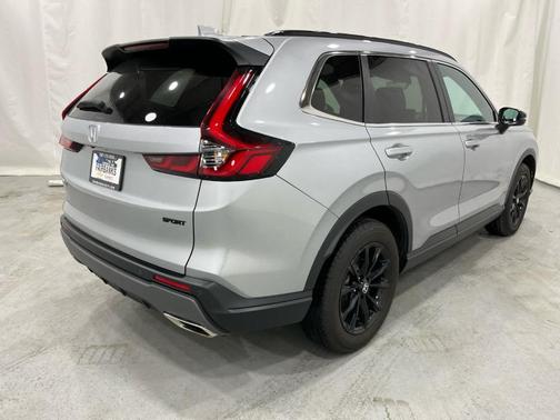 Solar Silver Metallic 2025 Honda CR-V Hybrid Sport-L