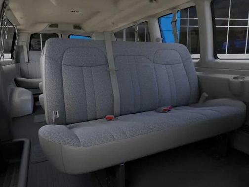 Quicksilver Metallic 2025 GMC Savana 3500 LT