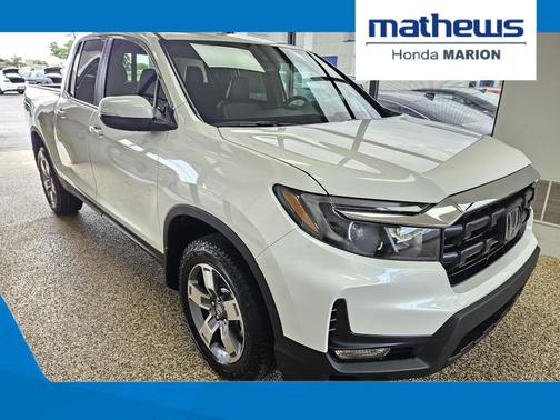 Platinum White Pearl 2026 Honda Ridgeline RTL