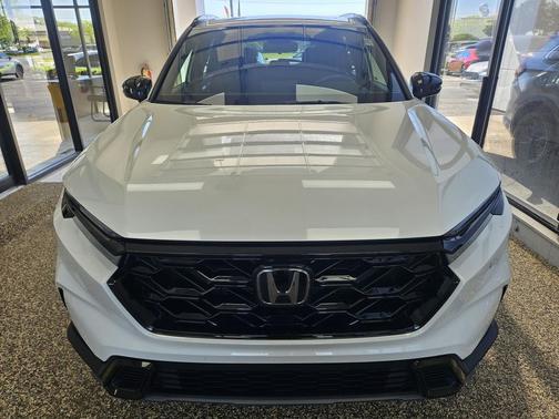 Platinum White Pearl 2023 Honda CR-V Hybrid Sport AWD
