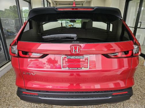 Radiant Red Metallic 2026 Honda CR-V EX AWD