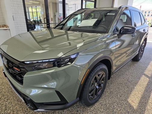 Ash Green Metallic 2026 Honda CR-V Hybrid TrailSport AWD