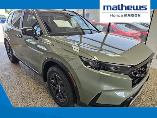 Ash Green Metallic 2026 Honda CR-V Hybrid TrailSport AWD