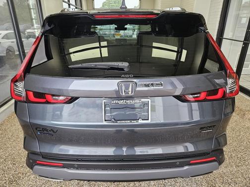 Meteorite Gray Metallic 2026 Honda CR-V Hybrid Sport Touring AWD