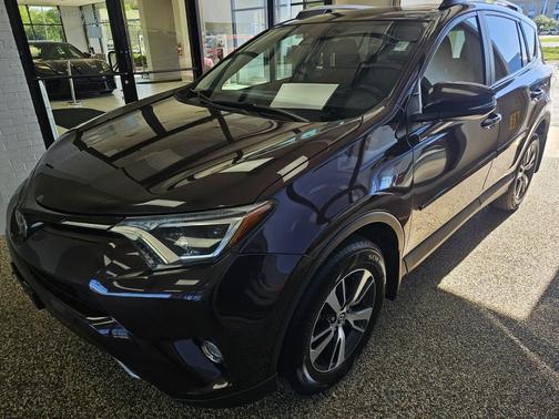 Black Currant Metallic 2018 Toyota RAV4 XLE