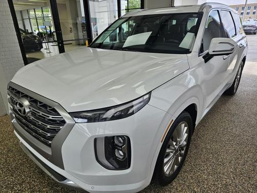 Hyper White 2020 Hyundai PALISADE Limited