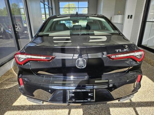 Majestic Black Pearl 2023 Acura TLX Technology