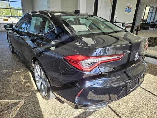 Majestic Black Pearl 2023 Acura TLX Technology