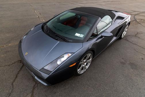 Grey 2007 Lamborghini Gallardo Spyder
