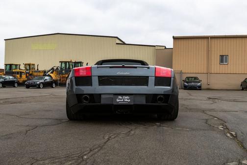 Grey 2007 Lamborghini Gallardo Spyder