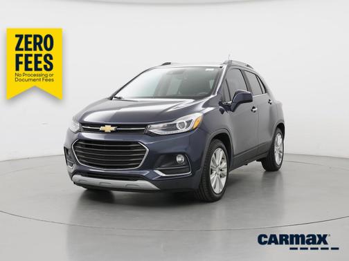 Blue 2018 Chevrolet Trax Premier