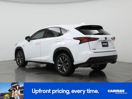 White 2018 Lexus NX 300 F-Sport