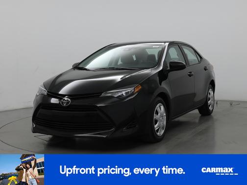Black 2018 Toyota Corolla LE Eco Premium