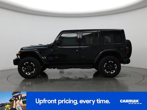 Black 2024 Jeep Wrangler 4xe Rubicon X