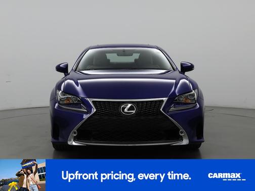 Blue 2015 Lexus RC 350