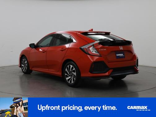 Red 2017 Honda Civic LX