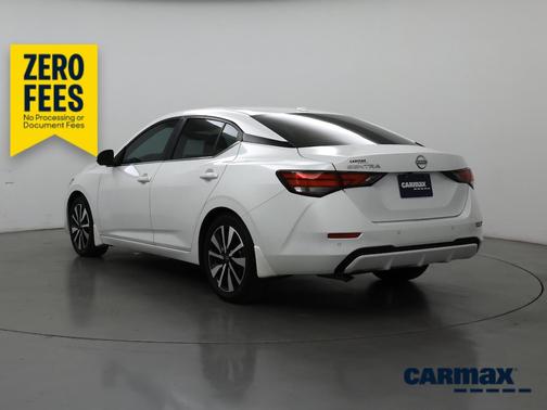 White 2025 Nissan Sentra SV
