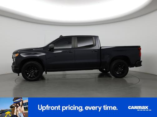 Gray 2022 Chevrolet Silverado 1500 Custom