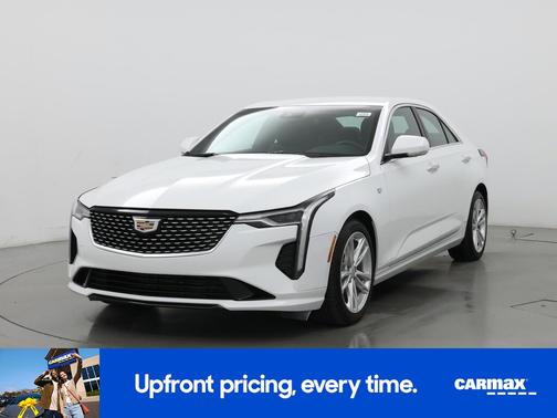 White 2023 Cadillac CT4 Luxury