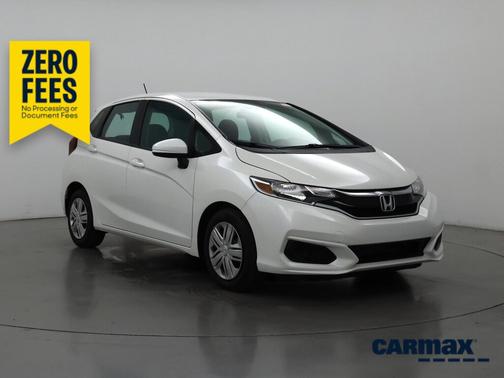 White 2020 Honda Fit LX