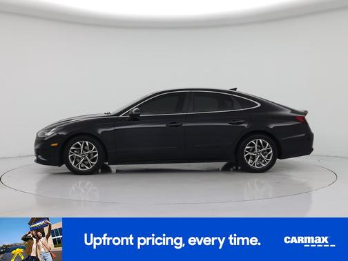 Black 2021 Hyundai SONATA SEL