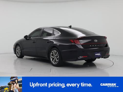 Black 2021 Hyundai SONATA SEL