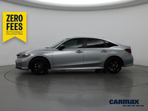 Gray 2026 Honda Civic Hybrid Sport