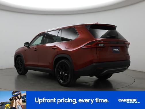 Red 2025 Toyota Grand Highlander Limited