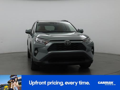 Gray 2021 Toyota RAV4 XLE Premium
