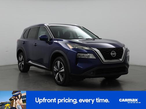 Blue 2021 Nissan Rogue SL