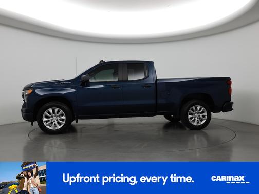 Blue 2022 Chevrolet Silverado 1500 Custom