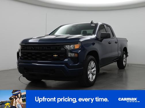 Blue 2022 Chevrolet Silverado 1500 Custom