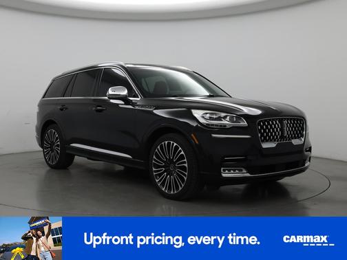 Black 2020 Lincoln Aviator Black Label