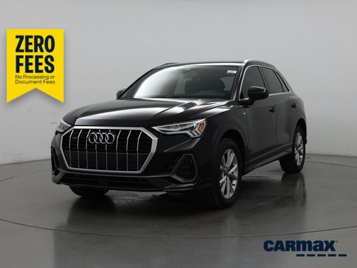 Black 2022 Audi Q3 S-Line Premium Plus