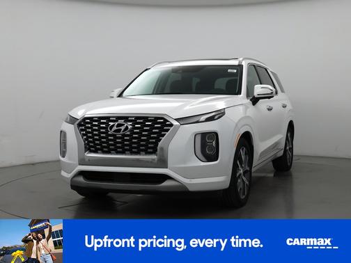 White 2021 Hyundai PALISADE Limited