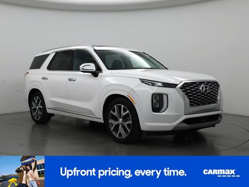 White 2021 Hyundai PALISADE Limited