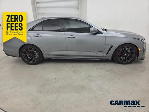 Gray 2023 Cadillac CT4-V Blackwing